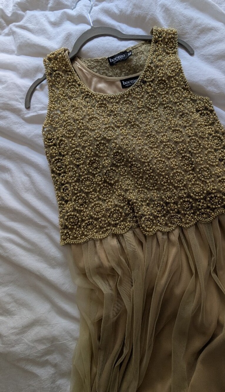 Anthropologie Beaded Arabella Dress - Picture 3 of 4